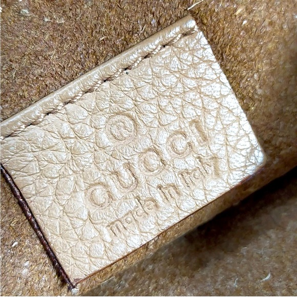 Gucci Hand Bag  Beige Leather made in Italy 🇮🇹 - Picture 7 of 8